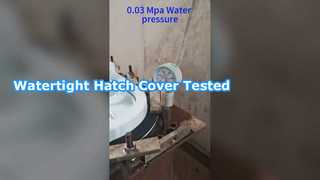 Thử nghiệm độ kín nước của nắp hầm bằng nhôm2
