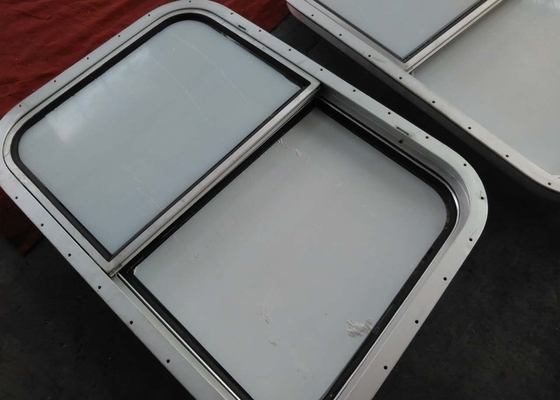 Trung Quốc Cửa sổ kính biển hình chữ nhật cố định bằng đồng thau cho cabin tàu nhà cung cấp