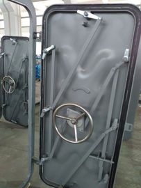 Cửa sổ tròn tay cầm đơn / tay cầm bánh xe Tàu cửa biển kín nước nhà cung cấp