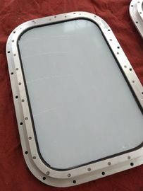 Marine Weathertight Nhôm hình chữ nhật Tàu kéo cố định Windows nhà cung cấp