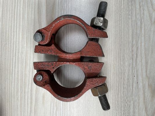 Đường kính 48mm Gang chống ăn mòn Ống kẹp khớp nối xoay cho giàn giáo nhà cung cấp