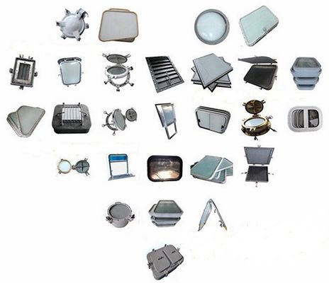 Cửa sổ hàng hải chống cháy thép A60 mở ngang với kích thước tùy chỉnh nhà cung cấp