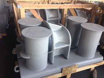 Hiệu suất cao tùy chỉnh Cast Iron Mooring Cleats Ballards đơn / đôi / Cross Dock Bollards nhà cung cấp