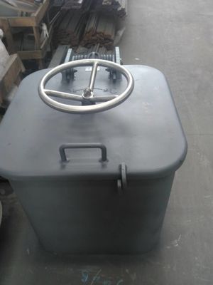 Fire Proof Weathertight Steel Small Boat hatch Cover Marine Wheel Xử lý mở