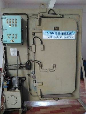 Hydraulic Power Watertight Sliding Door For WheelHouse, Quad Angle Access Doors
