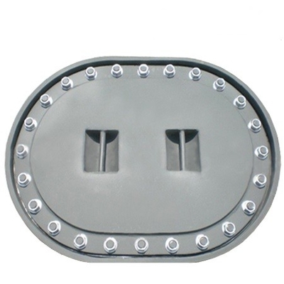 Stainless Steel Ship Manhole Cover góc tròn